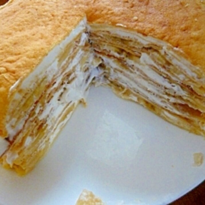 ミルクレープケーキ レシピ 作り方 By ぽこた02 楽天レシピ